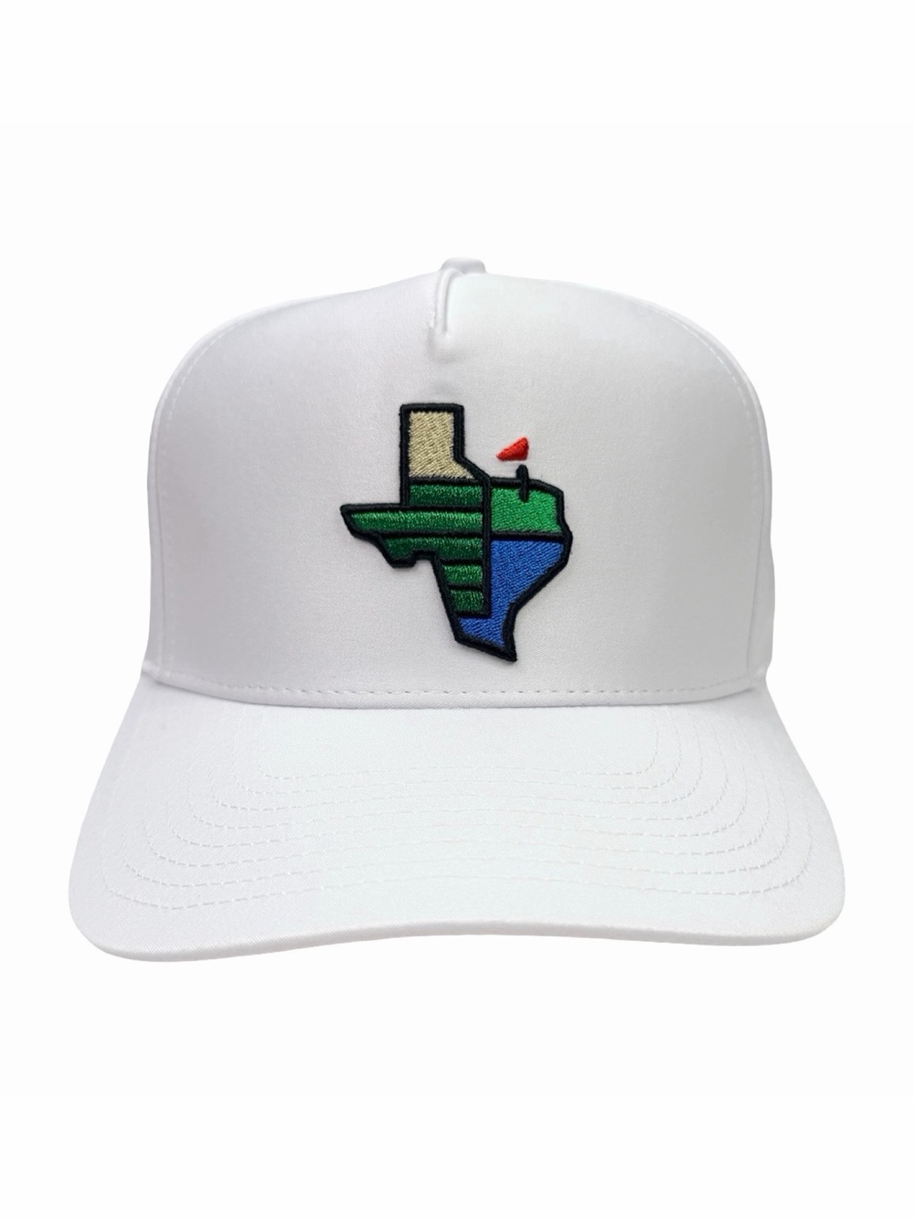 Waggle Adult Polyester Baseball Hat - Texas Golf